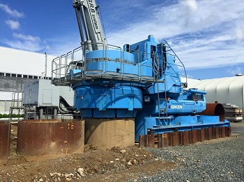 Giken tubular pilers